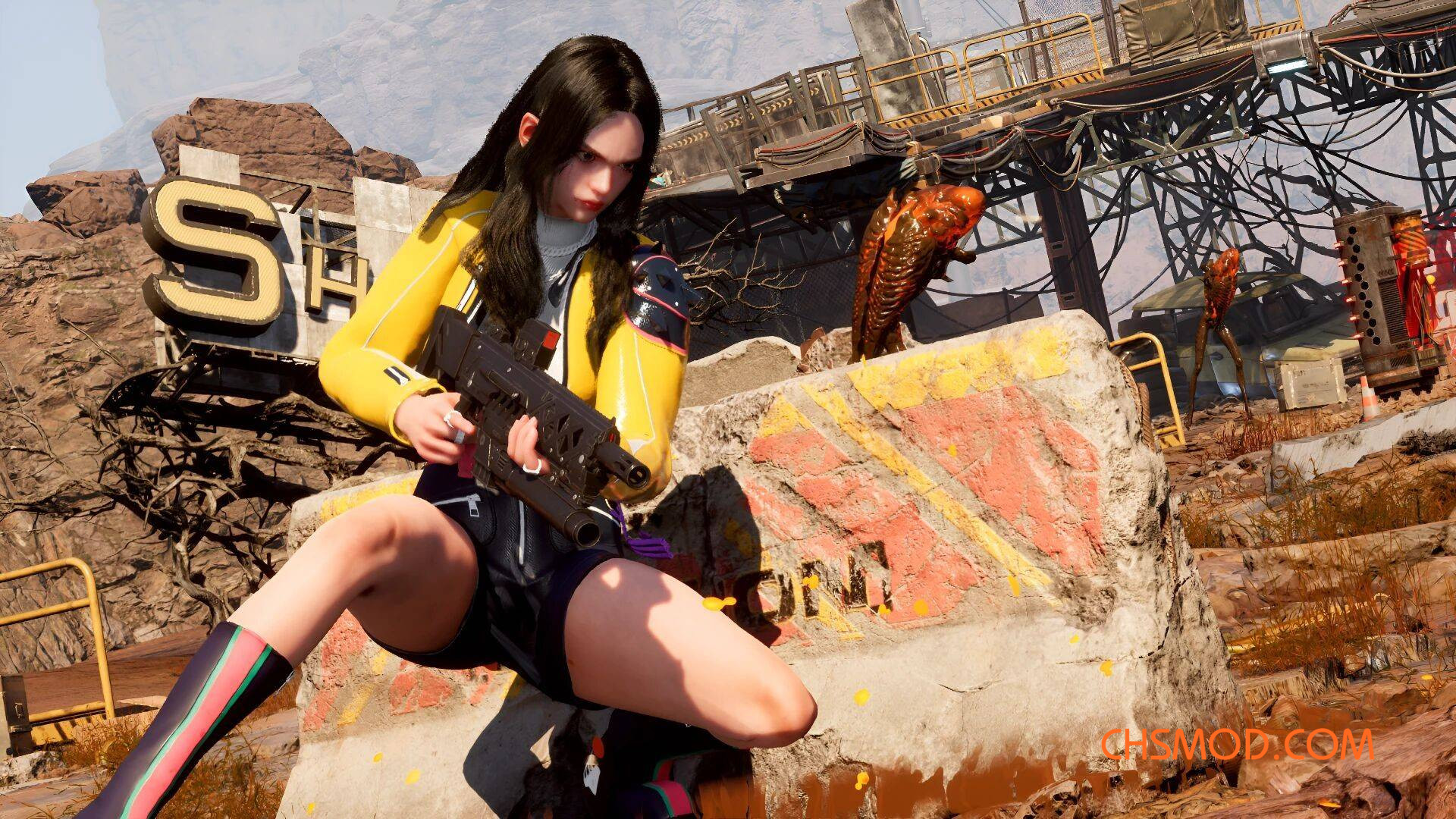 《剑星》伊芙的猎魔女团套装MOD