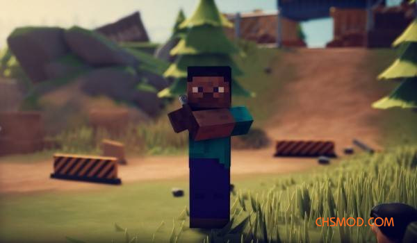 《逃离鸭科夫》minecraft史蒂夫模型MOD