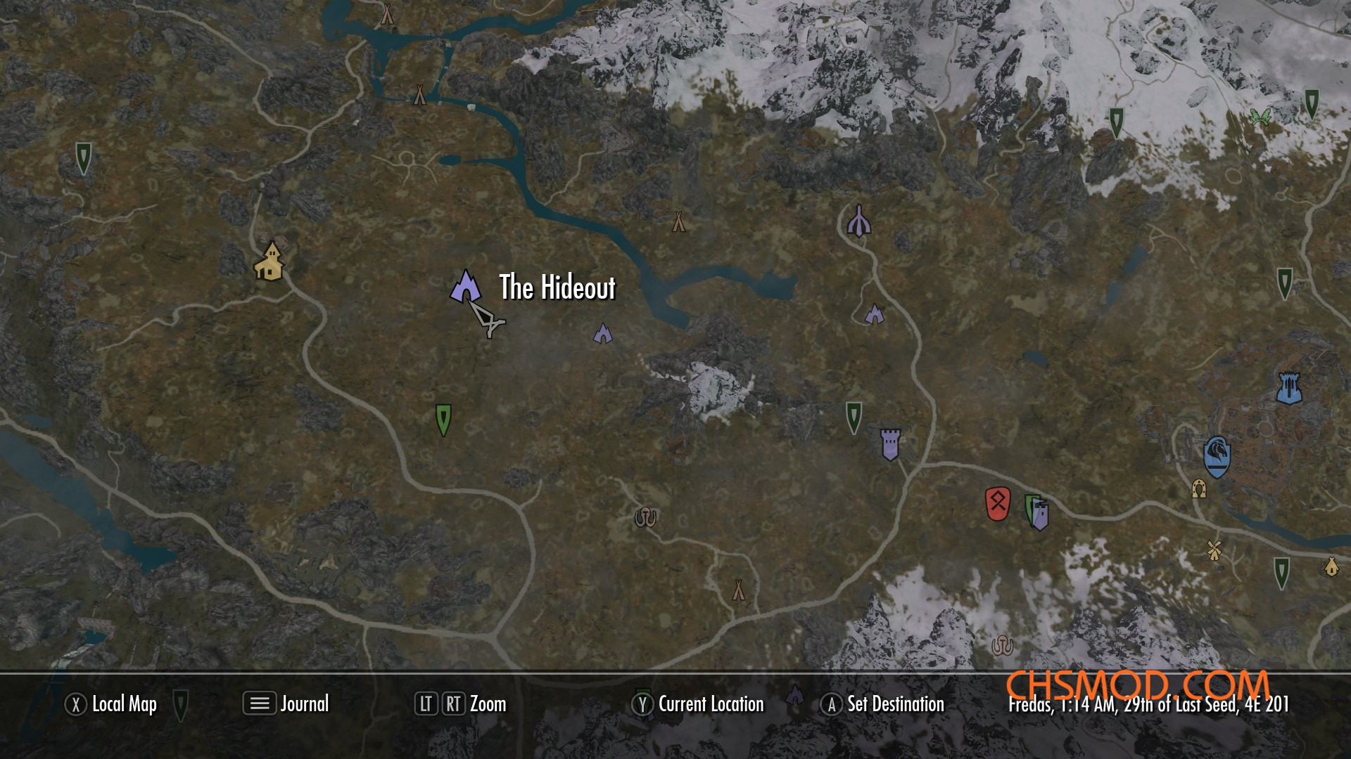 《上古卷轴5：天际》复古龙出生的藏身处MOD