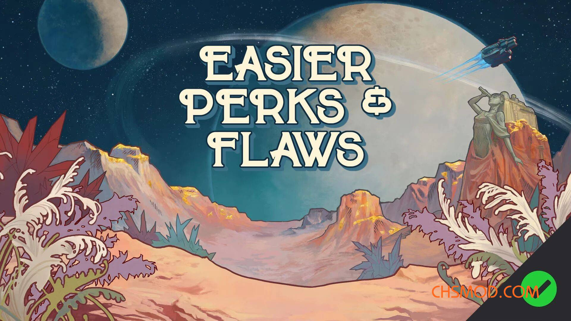 《天外世界2》简化特质与缺陷获取MOD