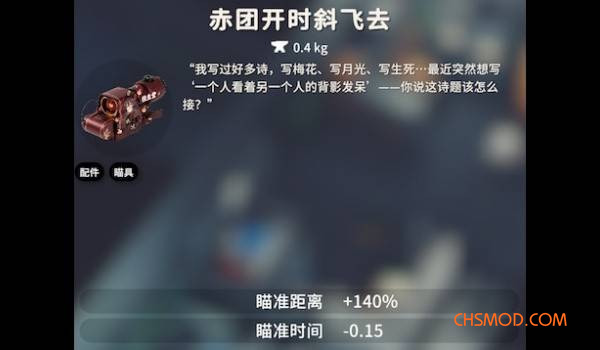 《逃离鸭科夫》胡桃主题枪械配件套组MOD