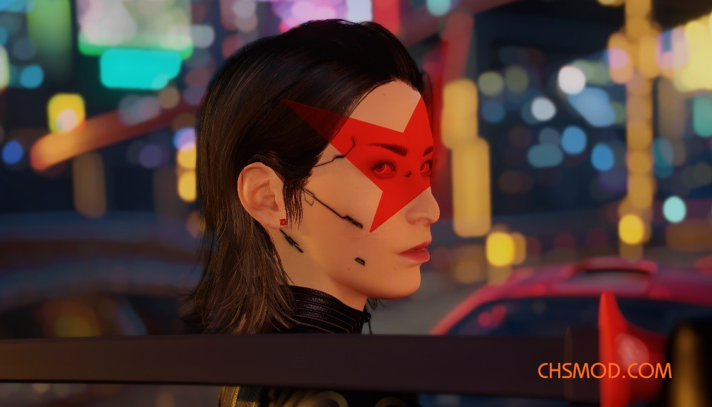 《赛博朋克2077》天元突破西蒙卡米那墨镜MOD