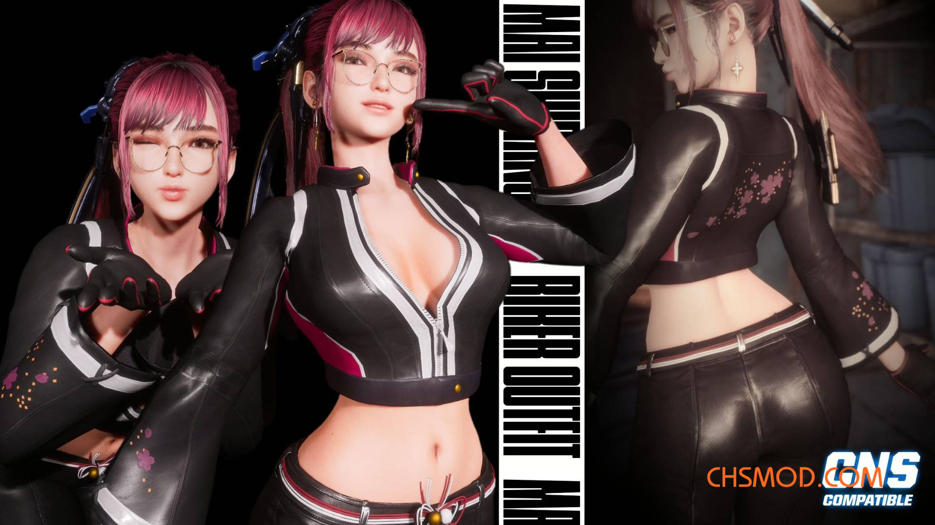 《剑星》伊芙的街头霸王火舞机车服MOD