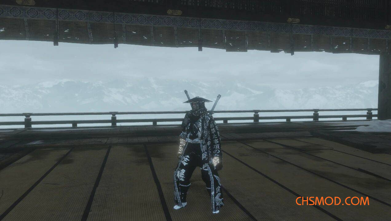 《只狼：影逝二度》狼的白色幽灵服装MOD