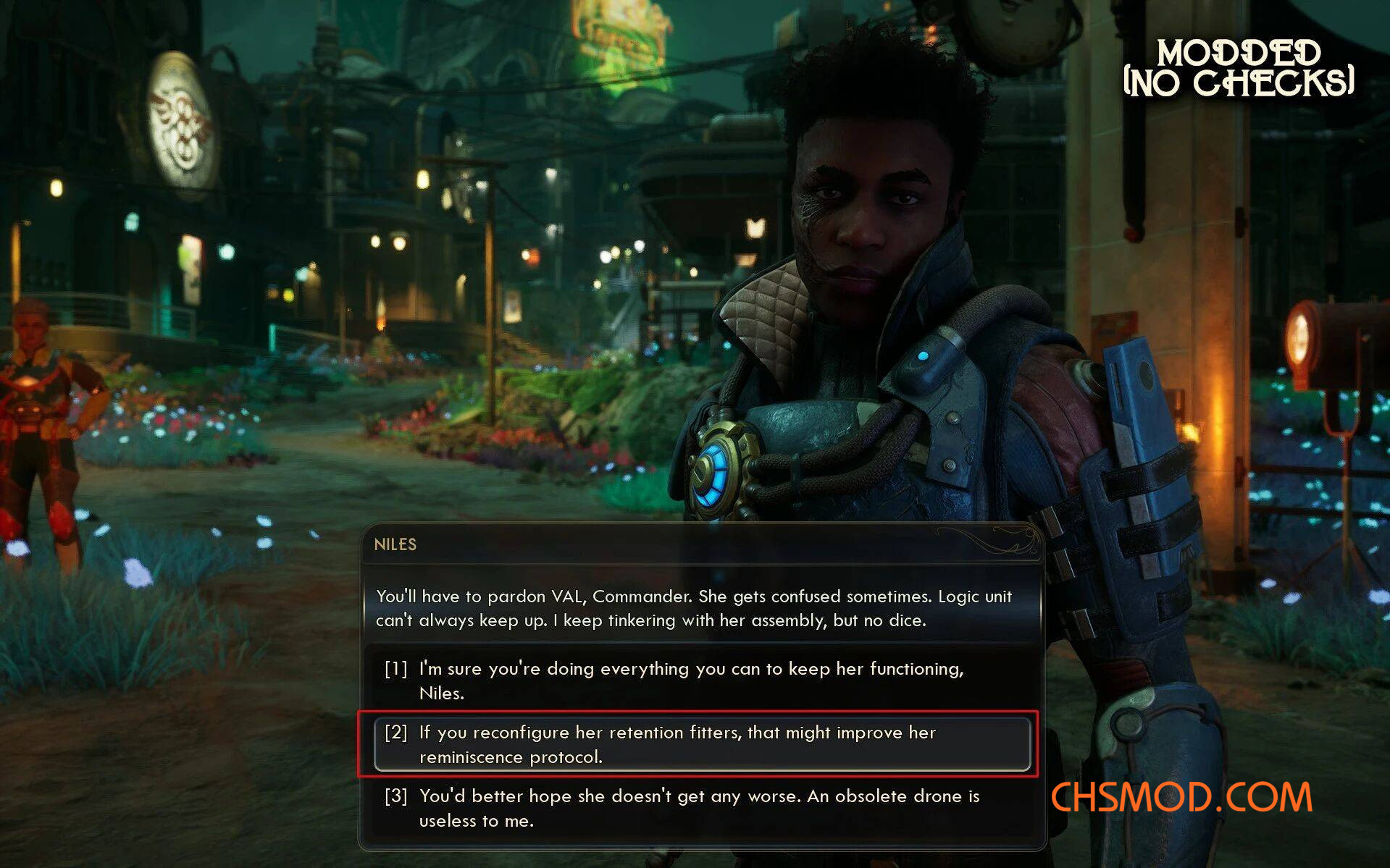 《天外世界2》更好的对话检查MOD