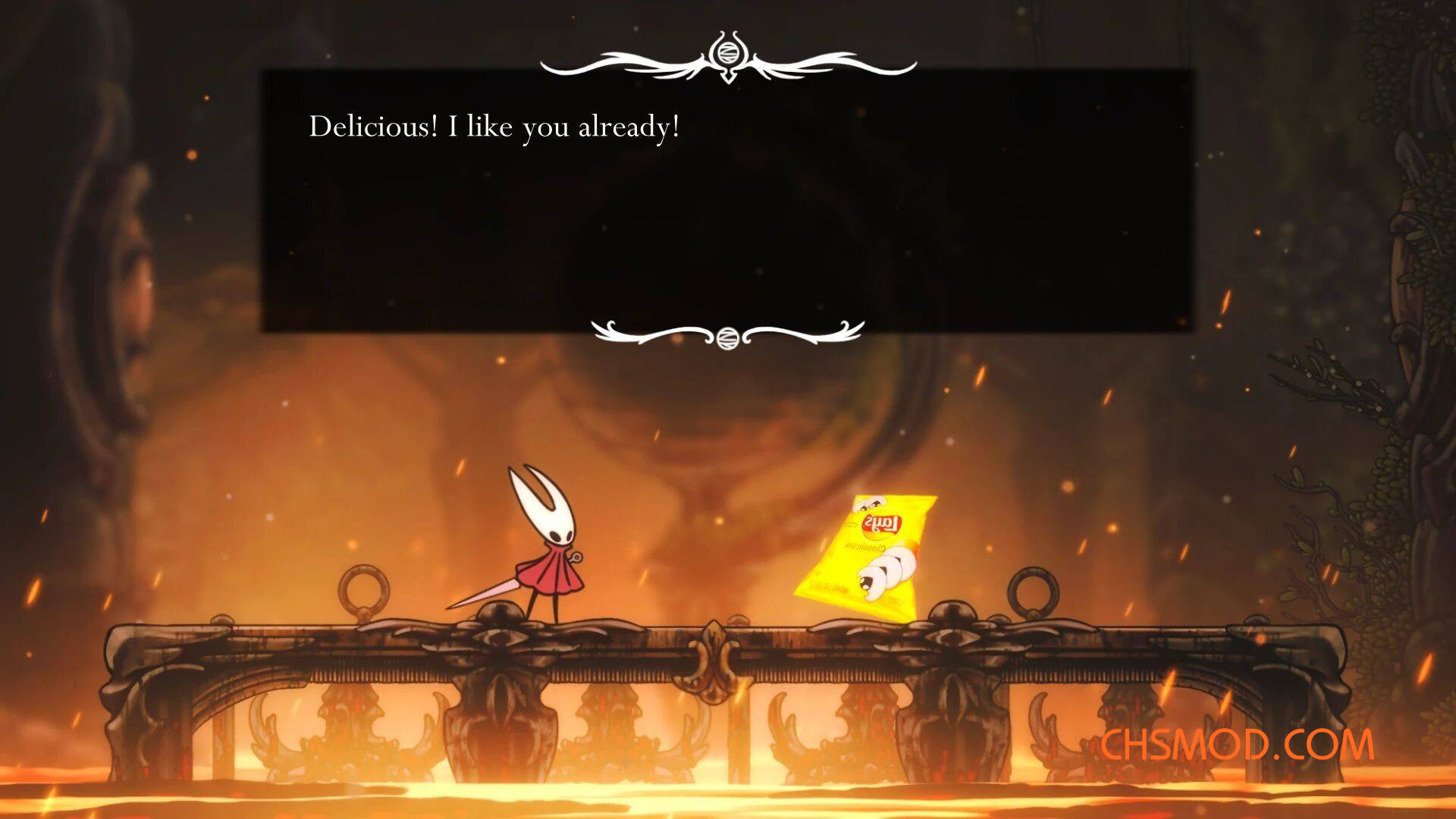 《空洞骑士：丝之歌》乐事薯片替换蕾丝MOD