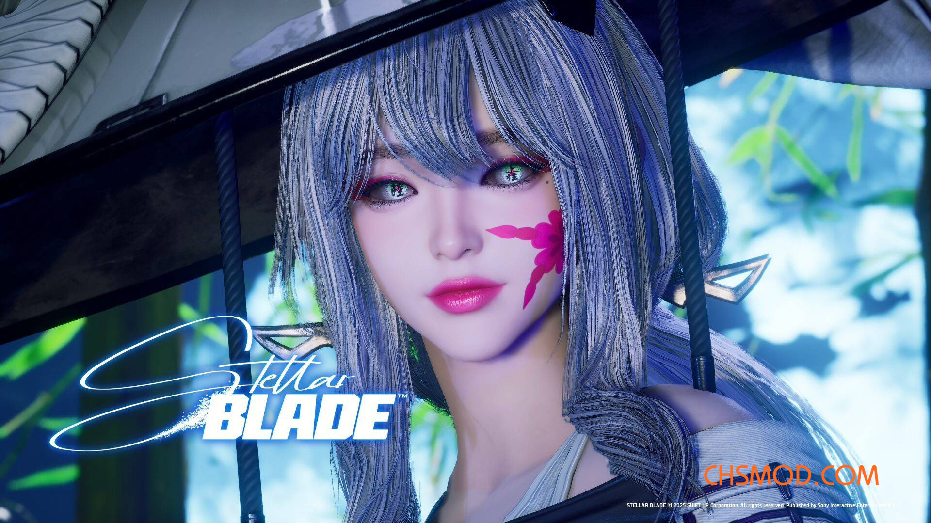 《剑星》伊芙的鬼灭之刃堕姫妆容MOD