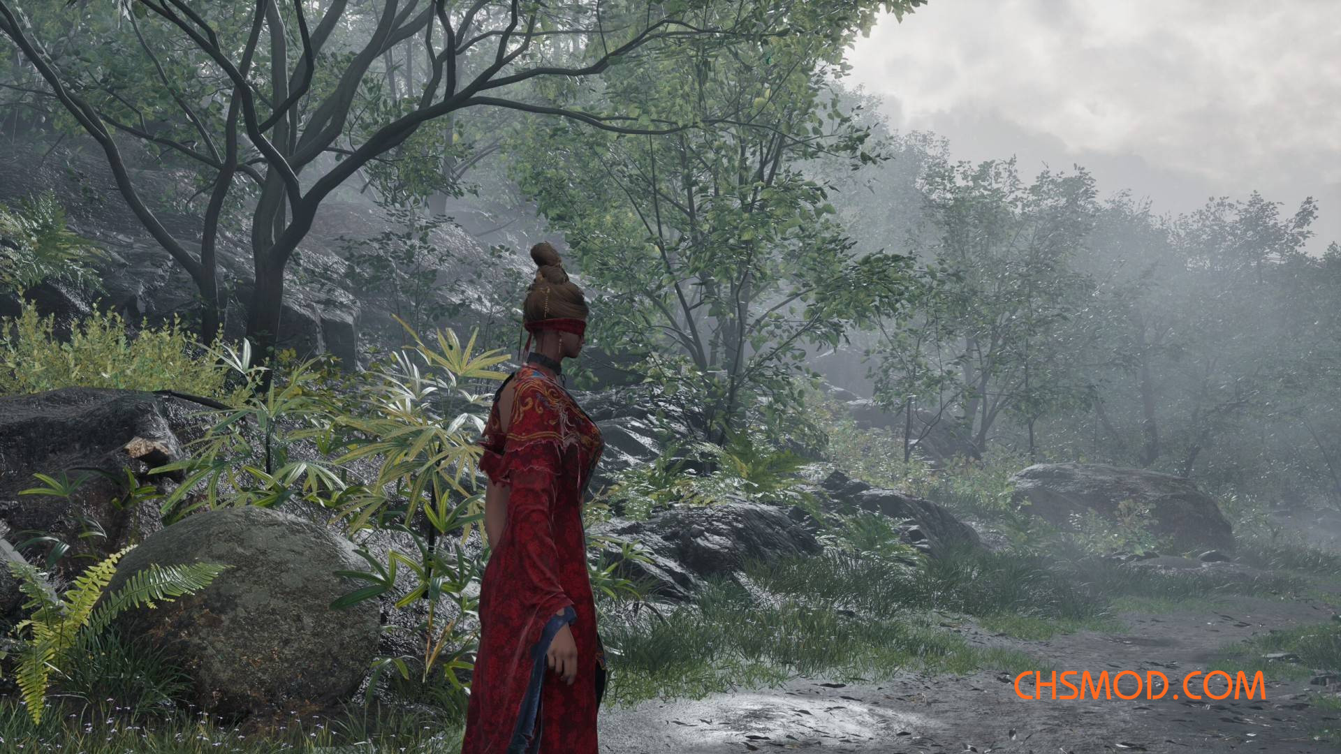 《寂静岭f》扮演明末渊虚之羽BOSS方灵MOD