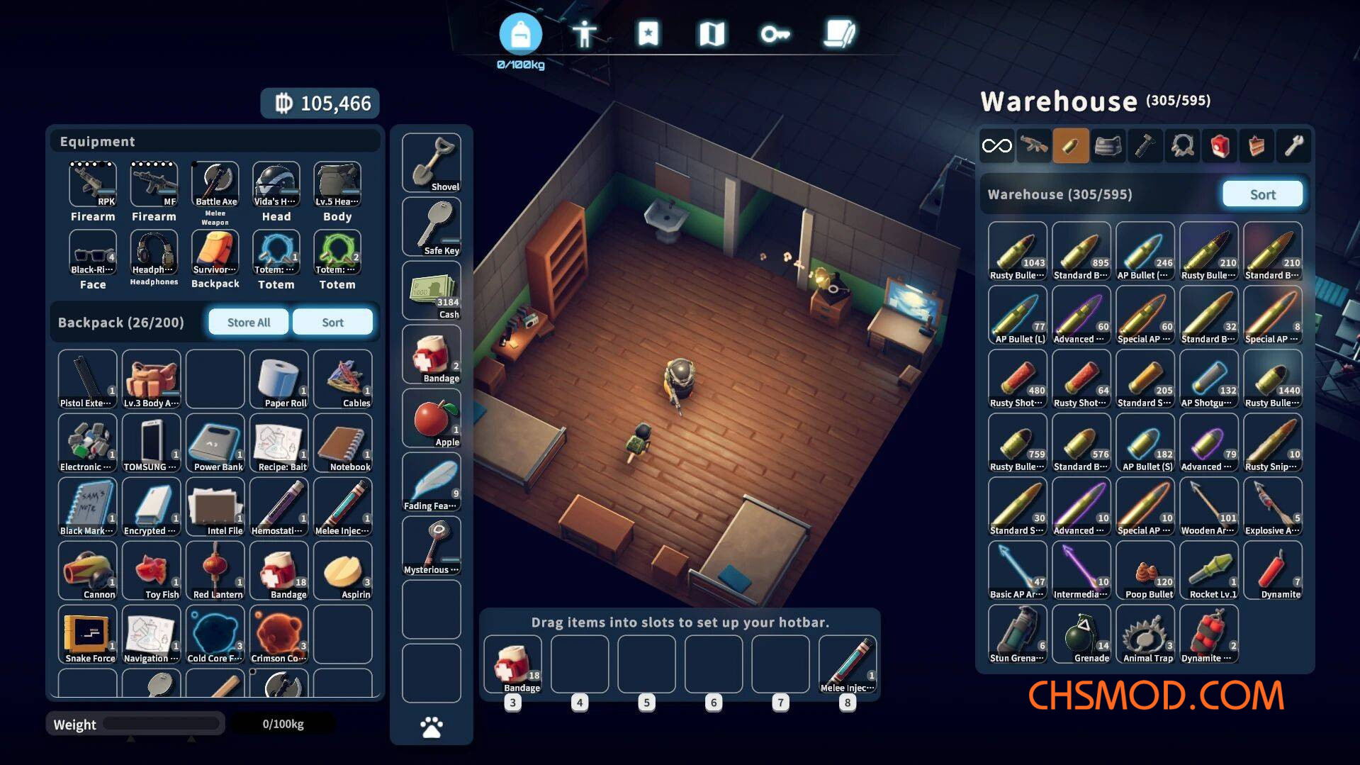 《逃离鸭科夫》宠物库存规模MOD