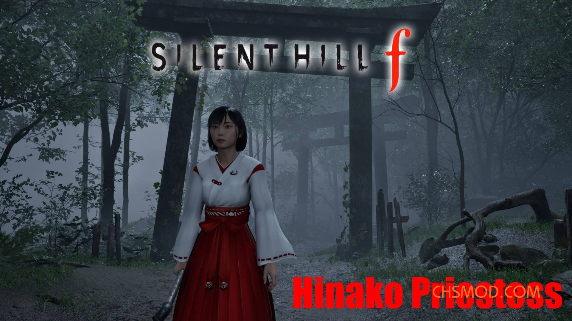 《寂静岭f》雏子的神社巫女服MOD