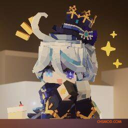 《逃离鸭科夫》芙宁娜MC模型MOD