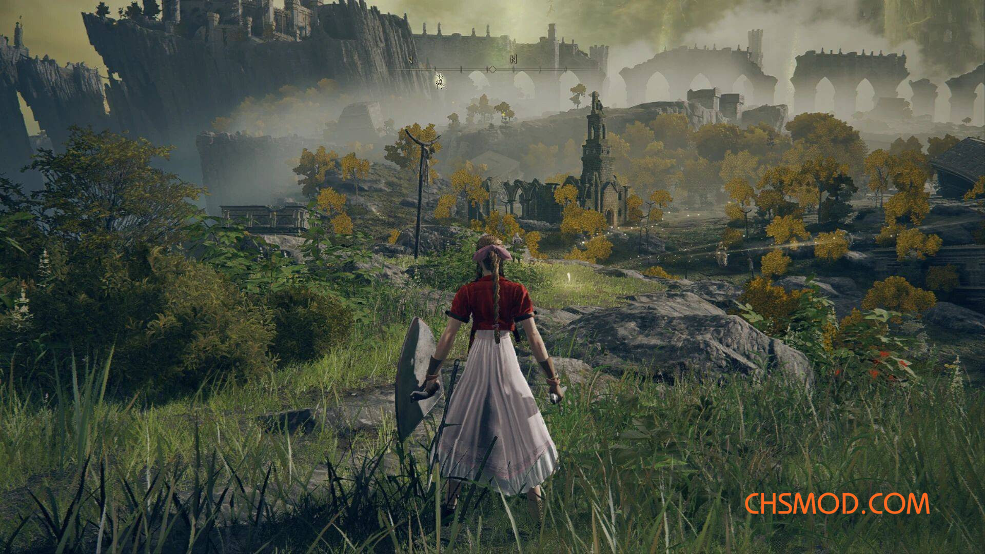 《艾尔登法环》扮演最终幻想7爱丽丝MOD