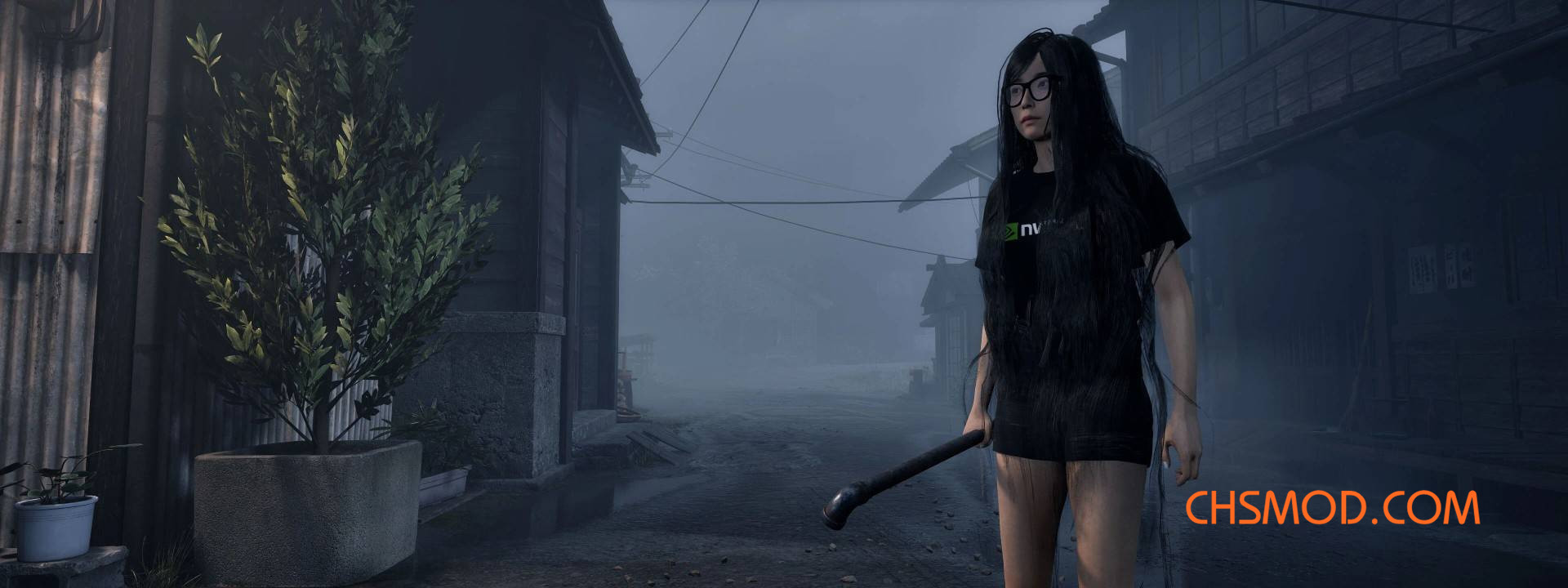 《寂静岭f》雏子的休闲散乱长发MOD