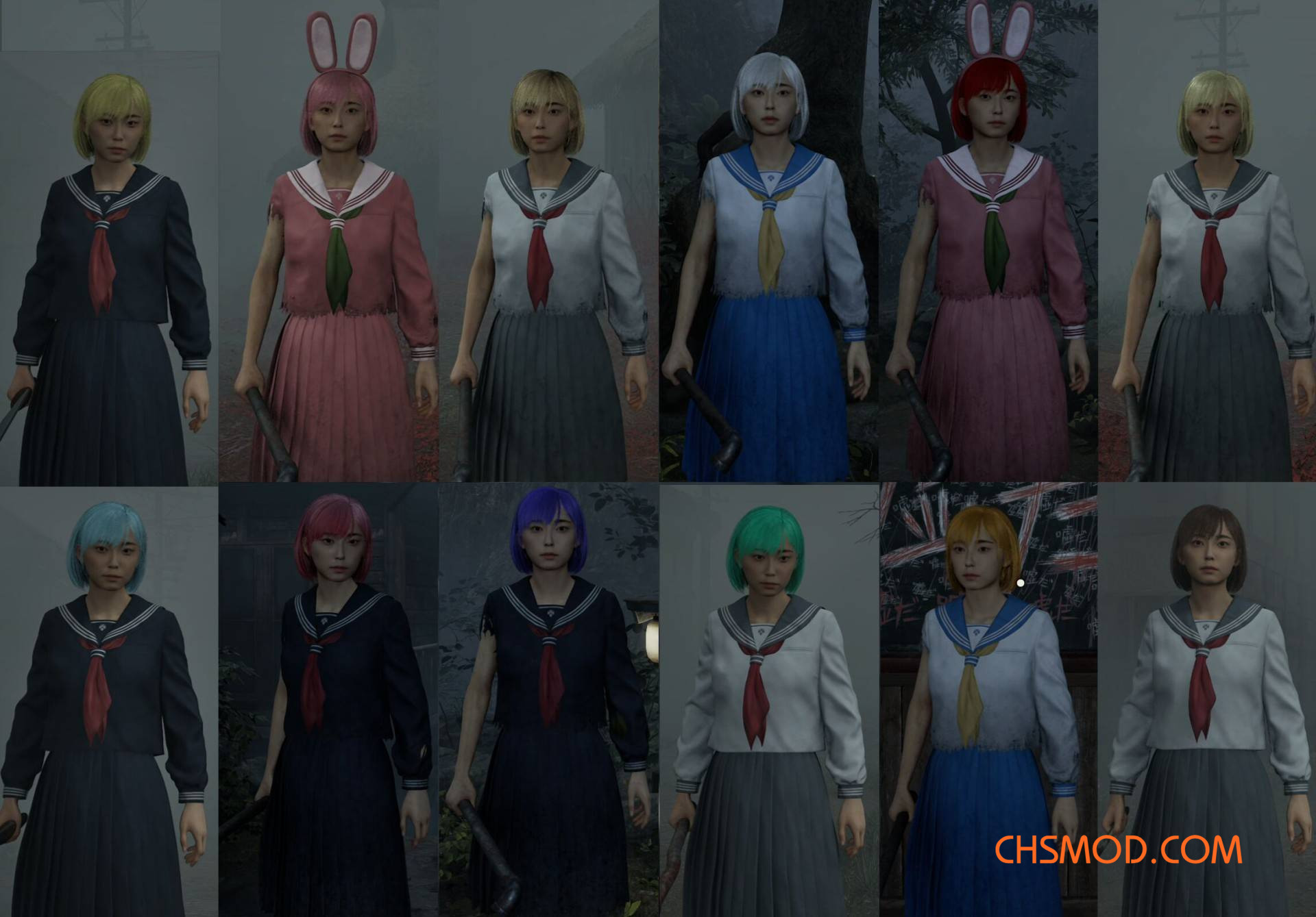 《寂静岭f》雏子的发色包MOD