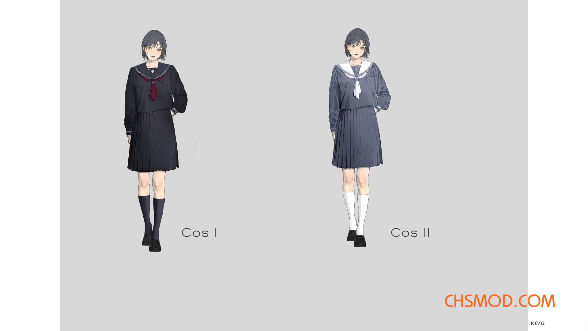 《寂静岭f》雏子黑色校园制服MOD