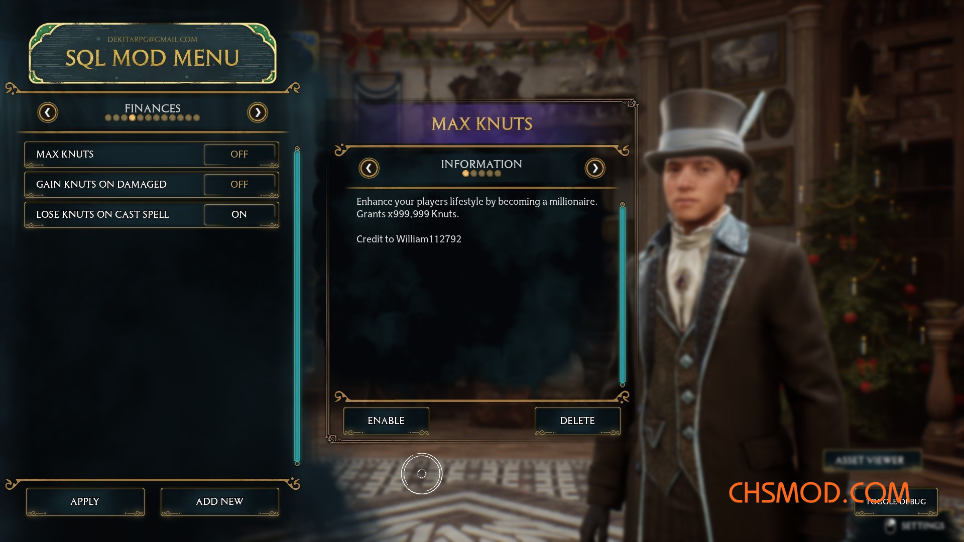 《霍格沃茨之遗》UI核心MOD