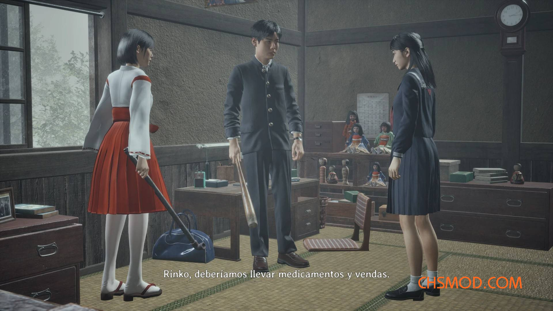 《寂静岭f》雏子的神社巫女服MOD