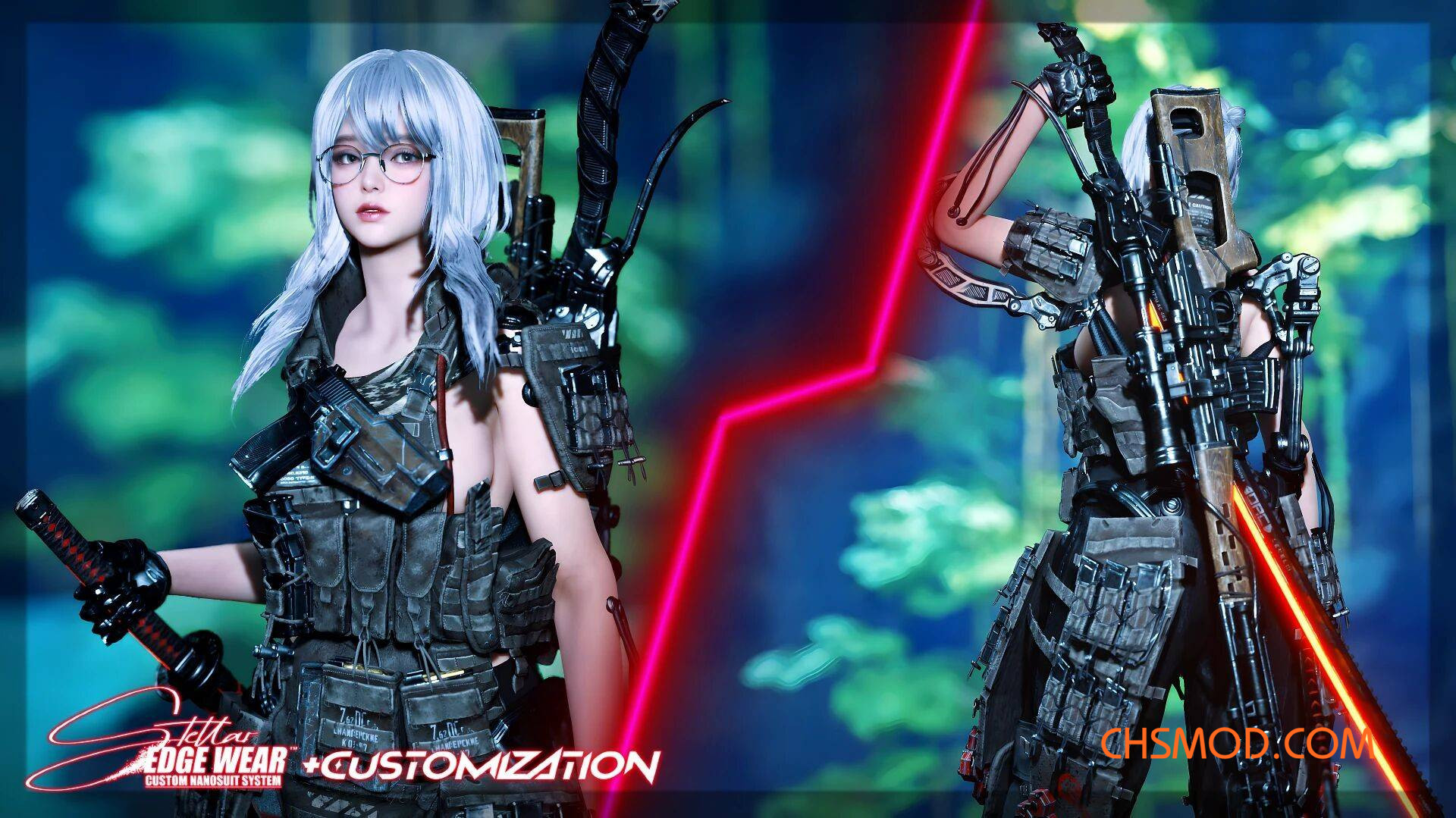 《剑星》伊芙的曼恩战甲MOD