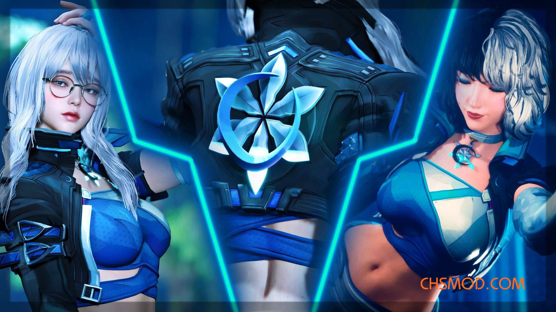 《剑星》伊芙的漫威争锋冰月花雪服装MOD