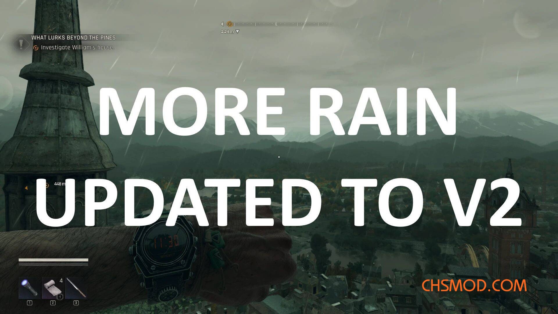 《消逝的光芒：困兽》总是下雨天MOD