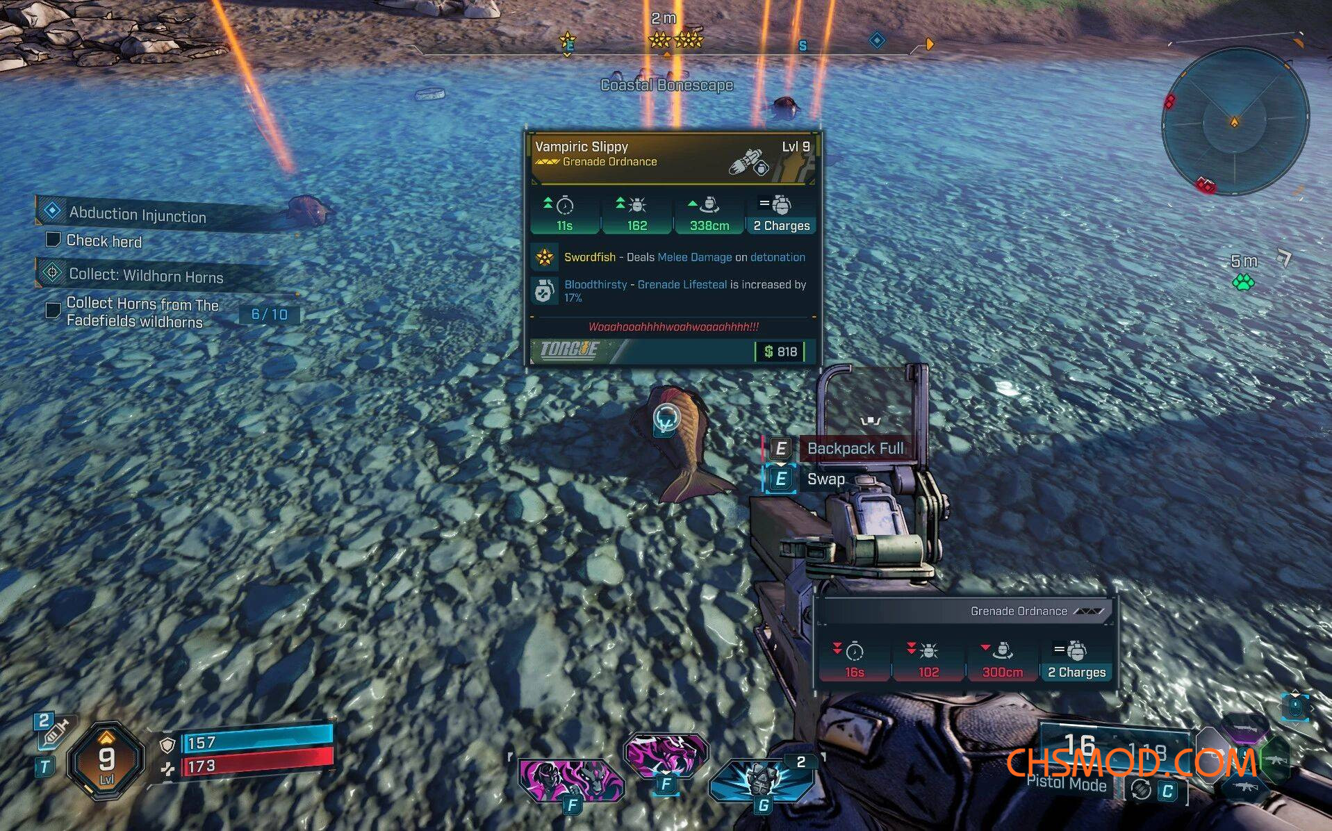 《无主之地4》更好的钓鱼MOD