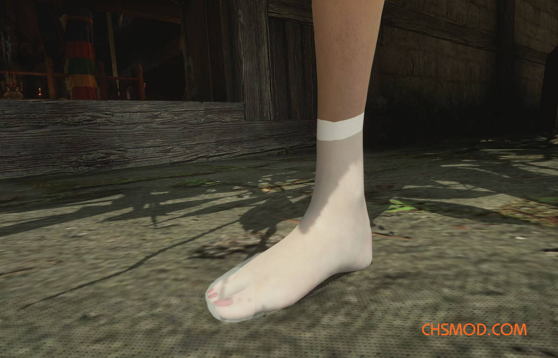 《明末：渊虚之羽》白色短丝袜MOD