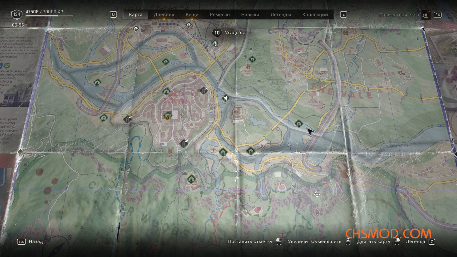 《消逝的光芒：困兽》无地图迷雾MOD