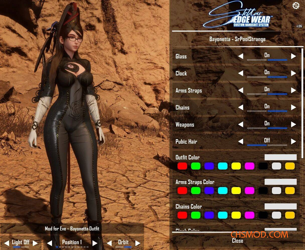 《剑星》伊芙猎天使魔女外观MOD