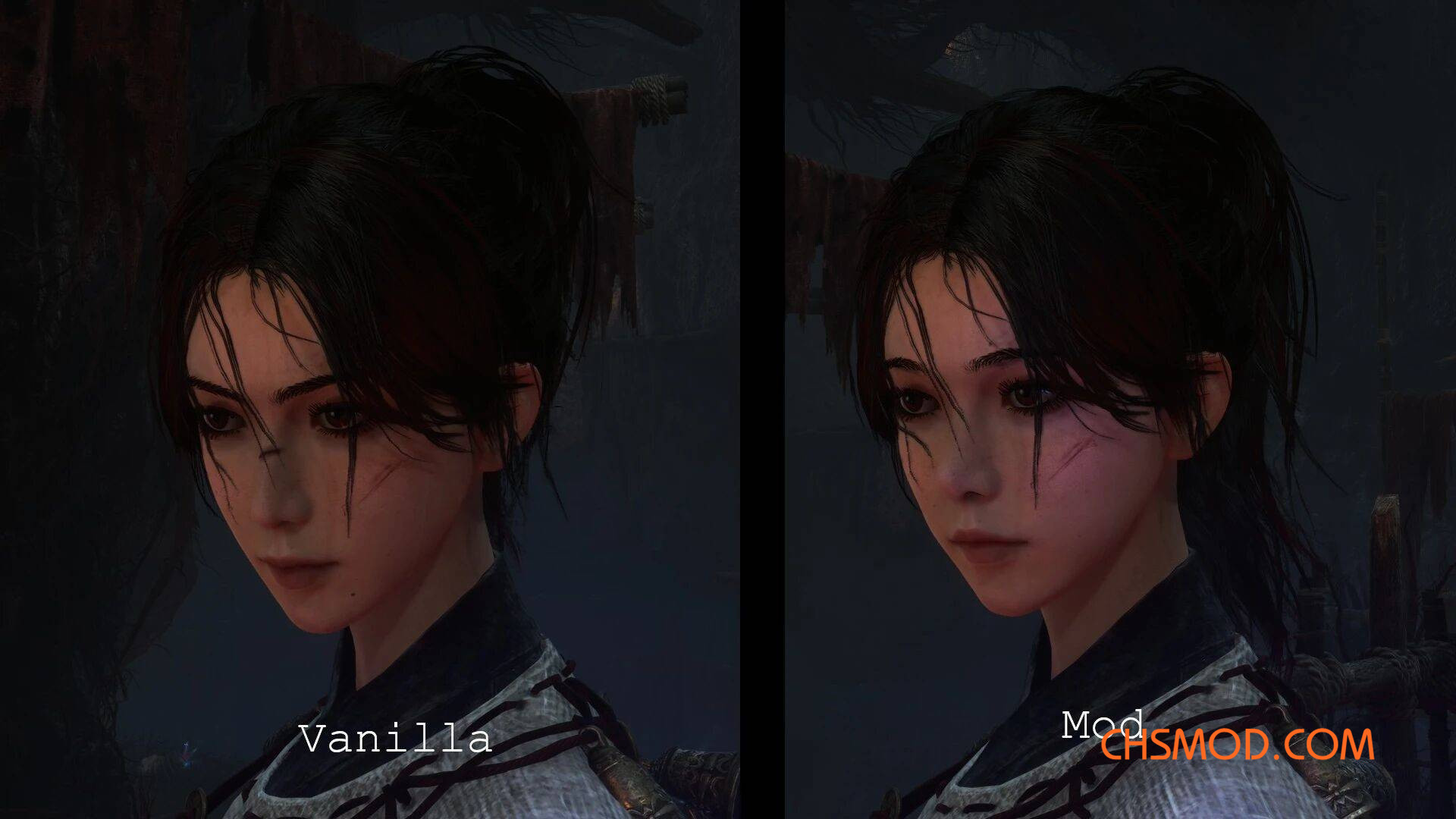 《明末：渊虚之羽》无常的面部微调MOD