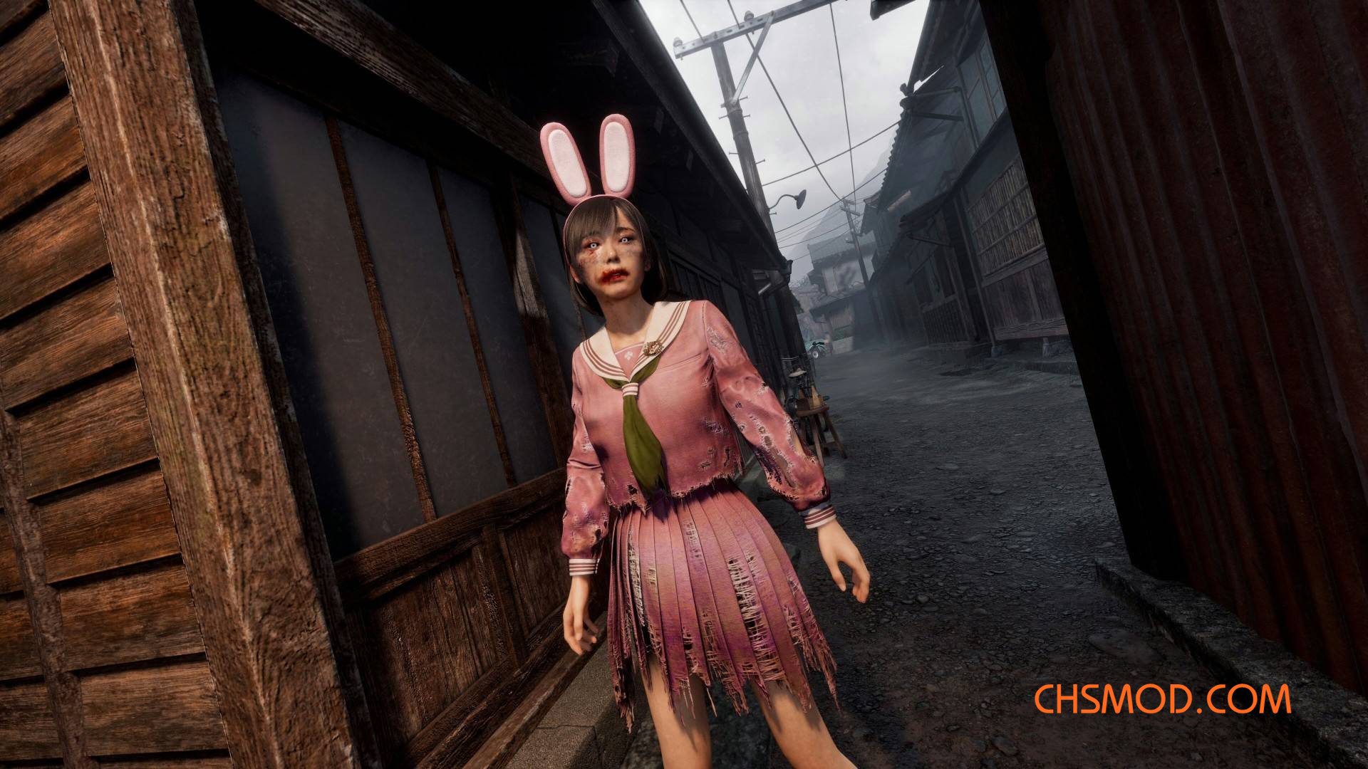 《寂静岭f》雏子的破损化JK制服MOD