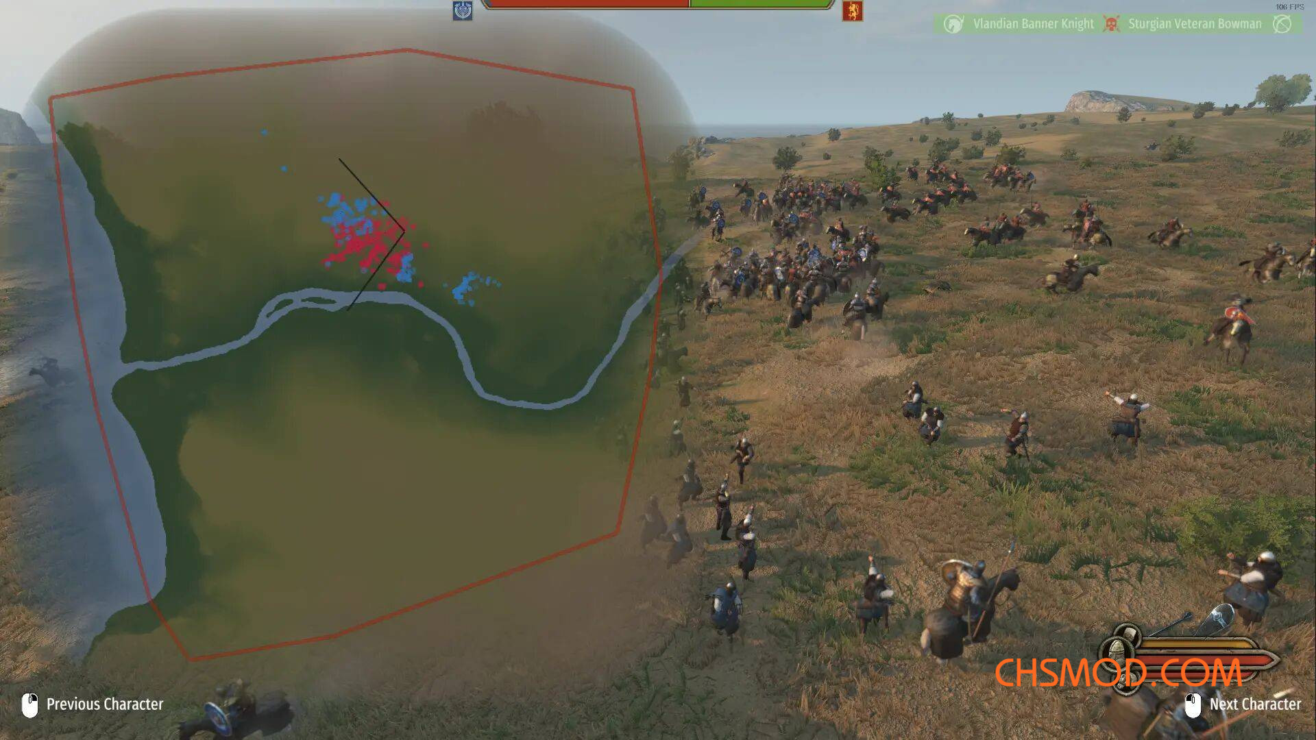 《骑马与砍杀2：霸主》战场小地图MOD [支持1.3.4]