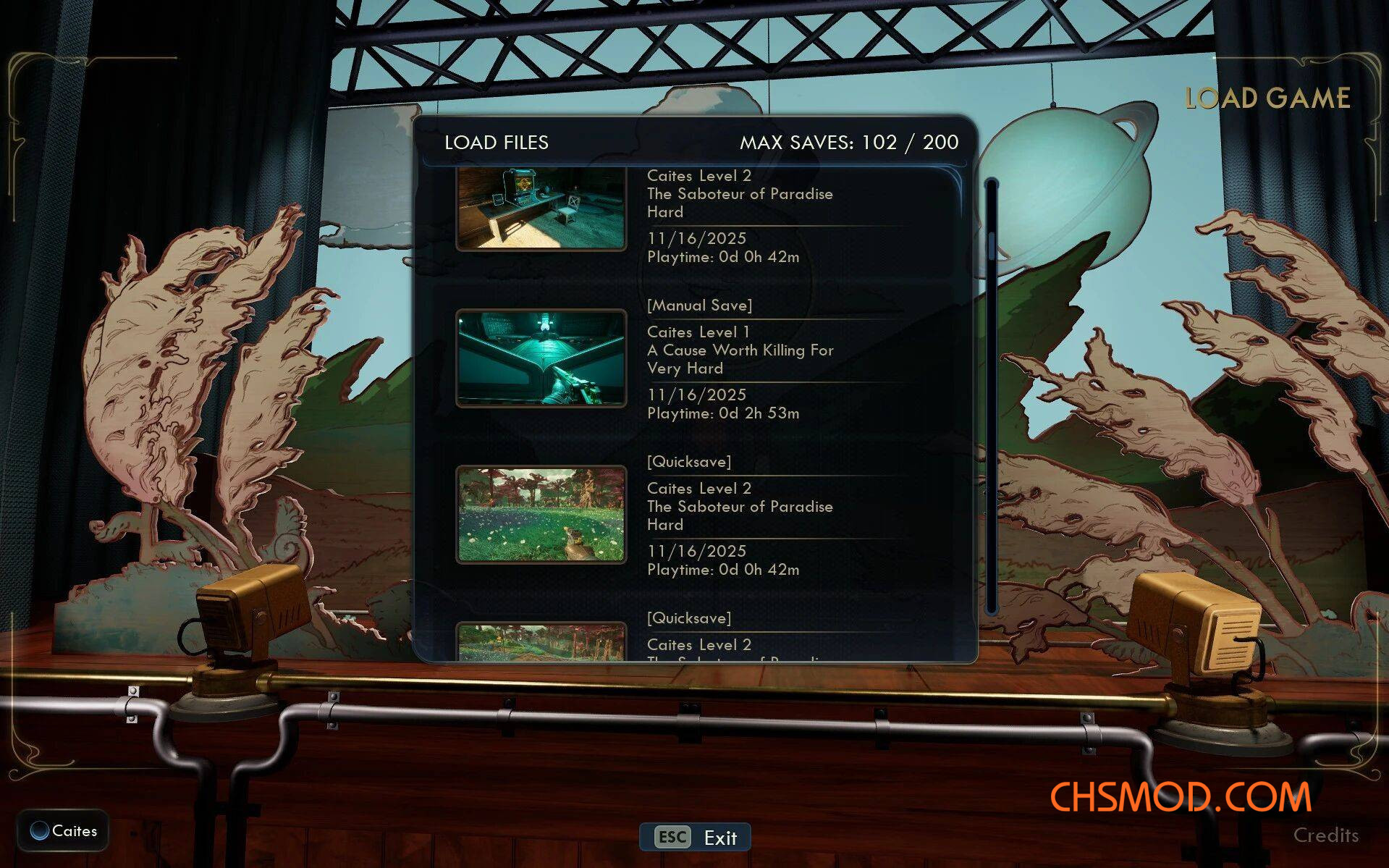 《天外世界2》更多存档槽MOD