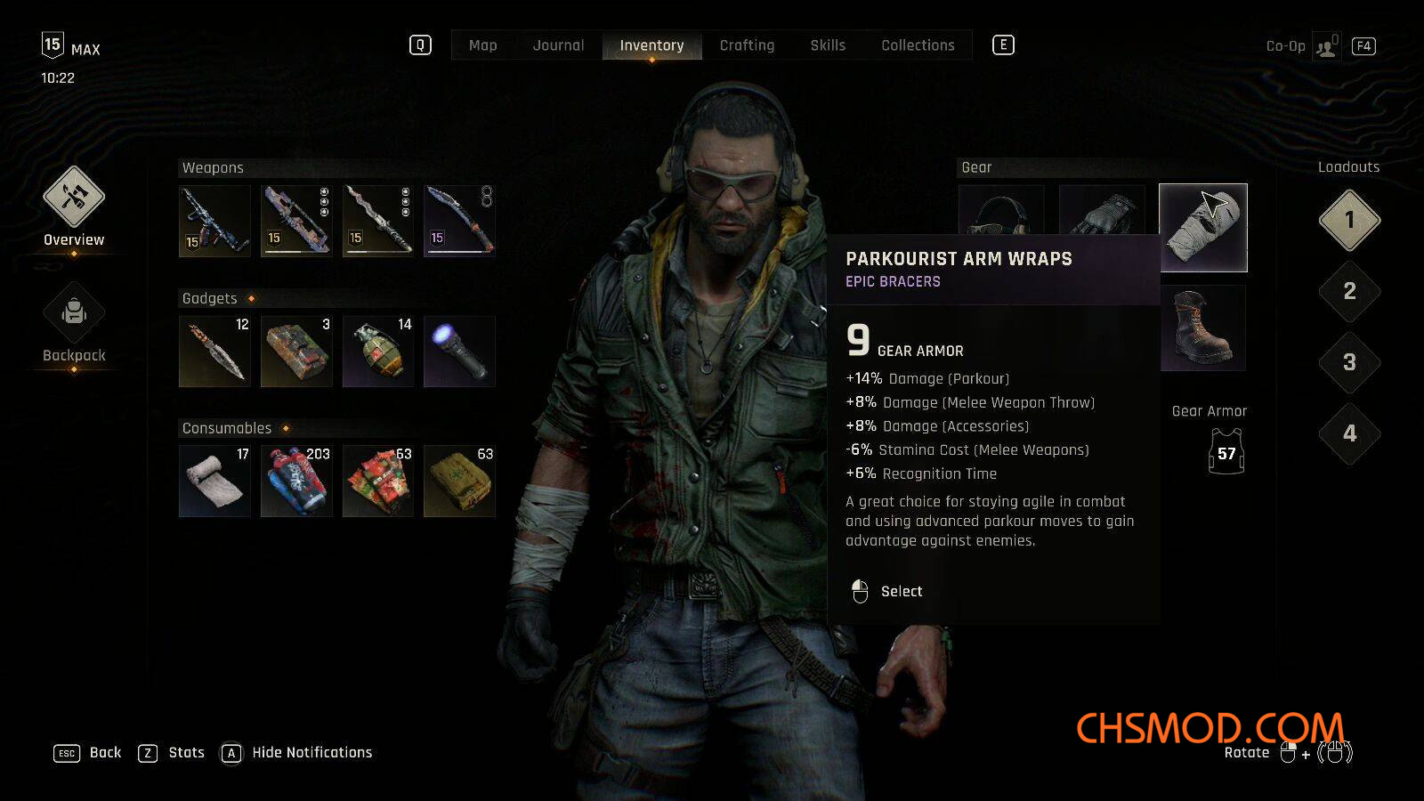 《消逝的光芒：困兽》护甲大修MOD