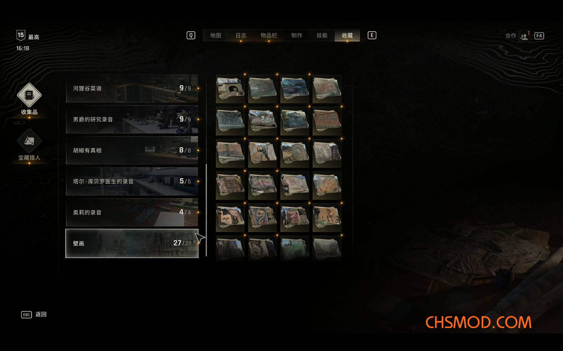 《消逝的光芒：困兽》在1秒内获得所有收藏品MOD