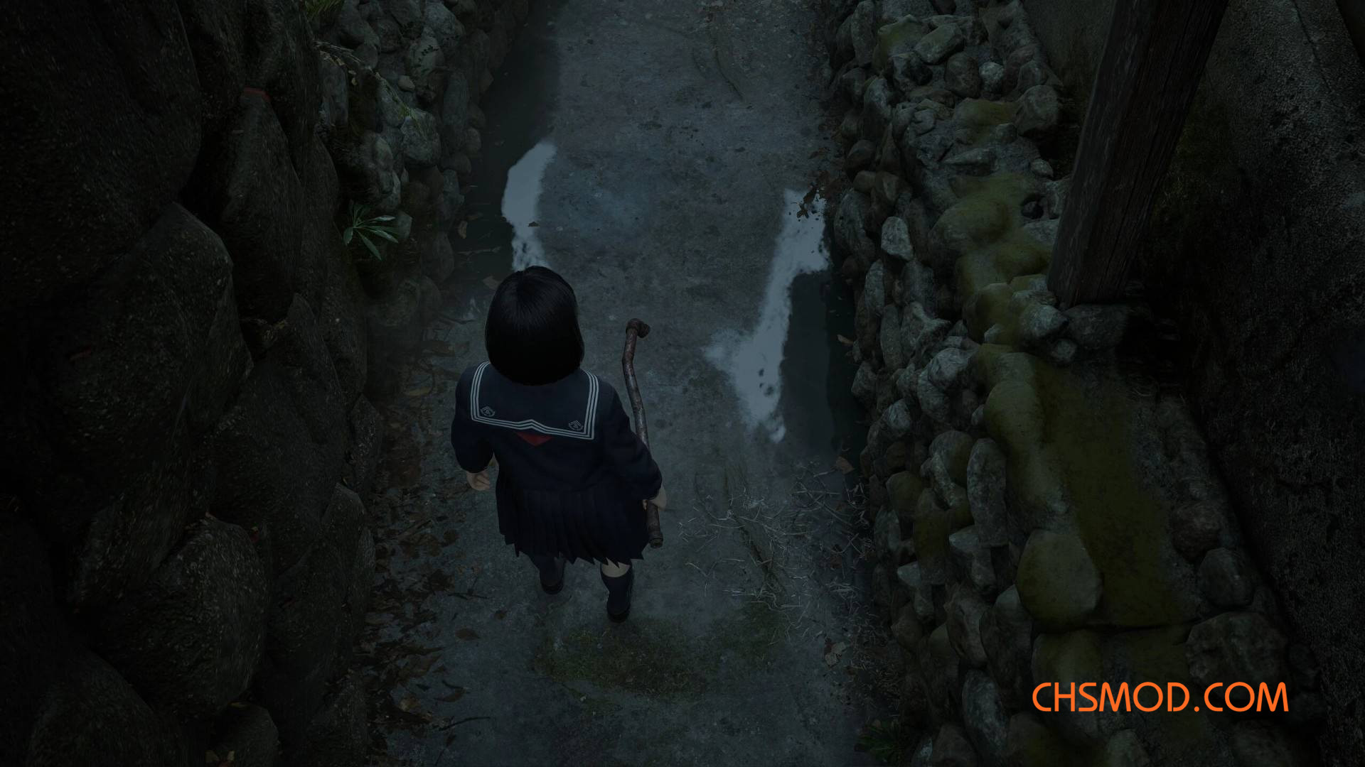 《寂静岭f》改进的水面反射MOD