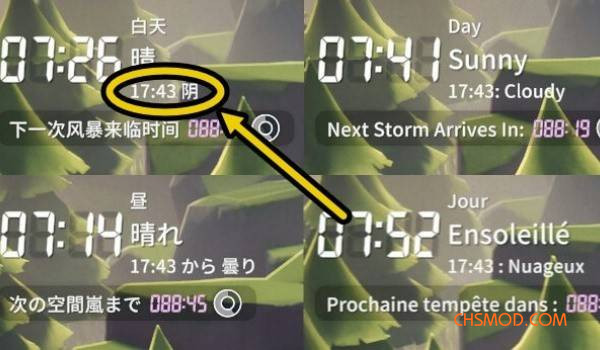 《逃离鸭科夫》显示下一次天气MOD