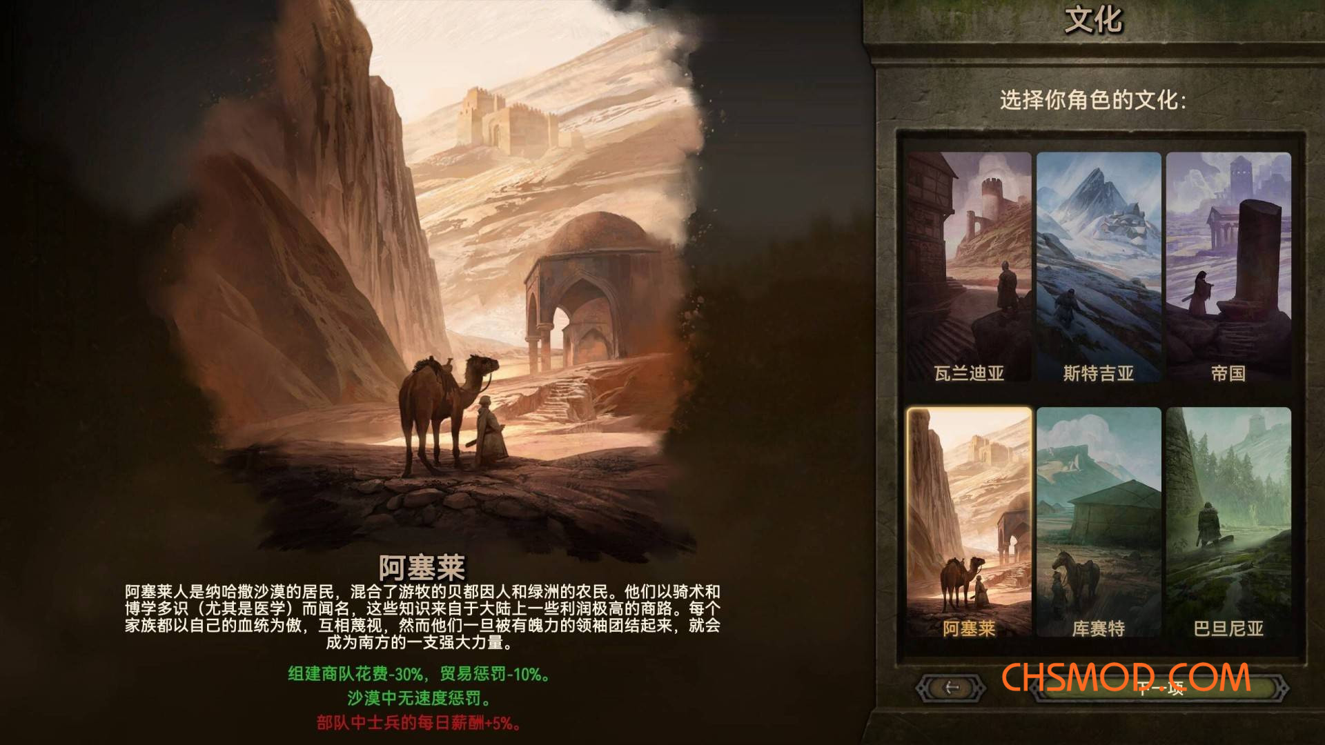 《骑马与砍杀2：霸主》鸿蒙字体MOD [支持1.3.4]