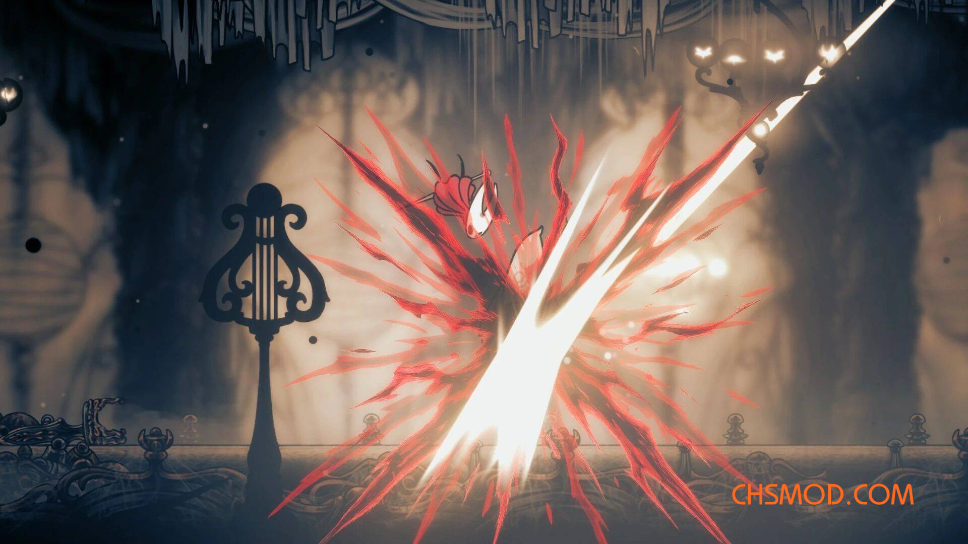 《空洞骑士：丝之歌》黑闪MOD