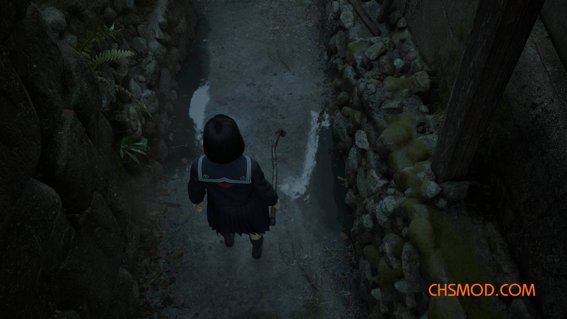 《寂静岭f》改进的水面反射MOD