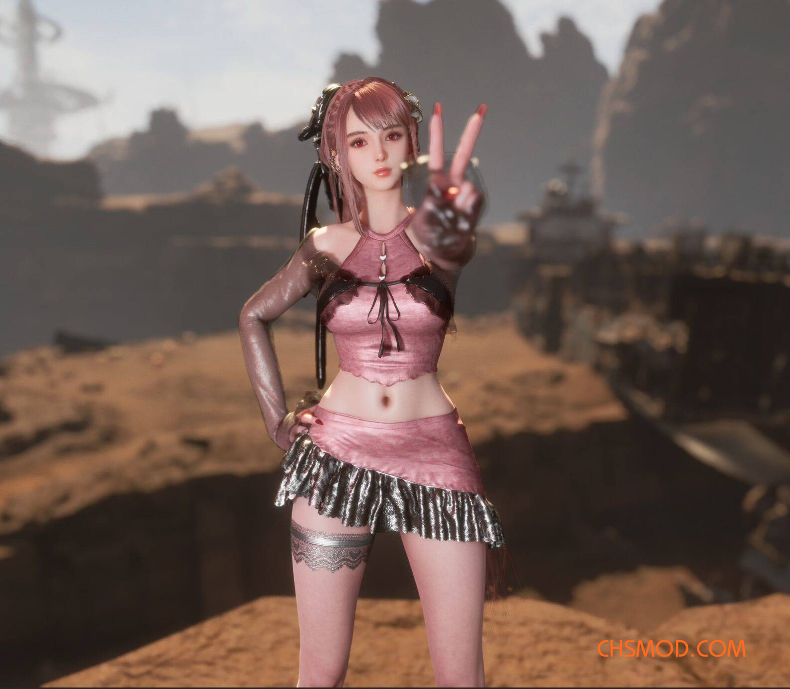 《剑星》伊芙的迟到假日连衣裙MOD