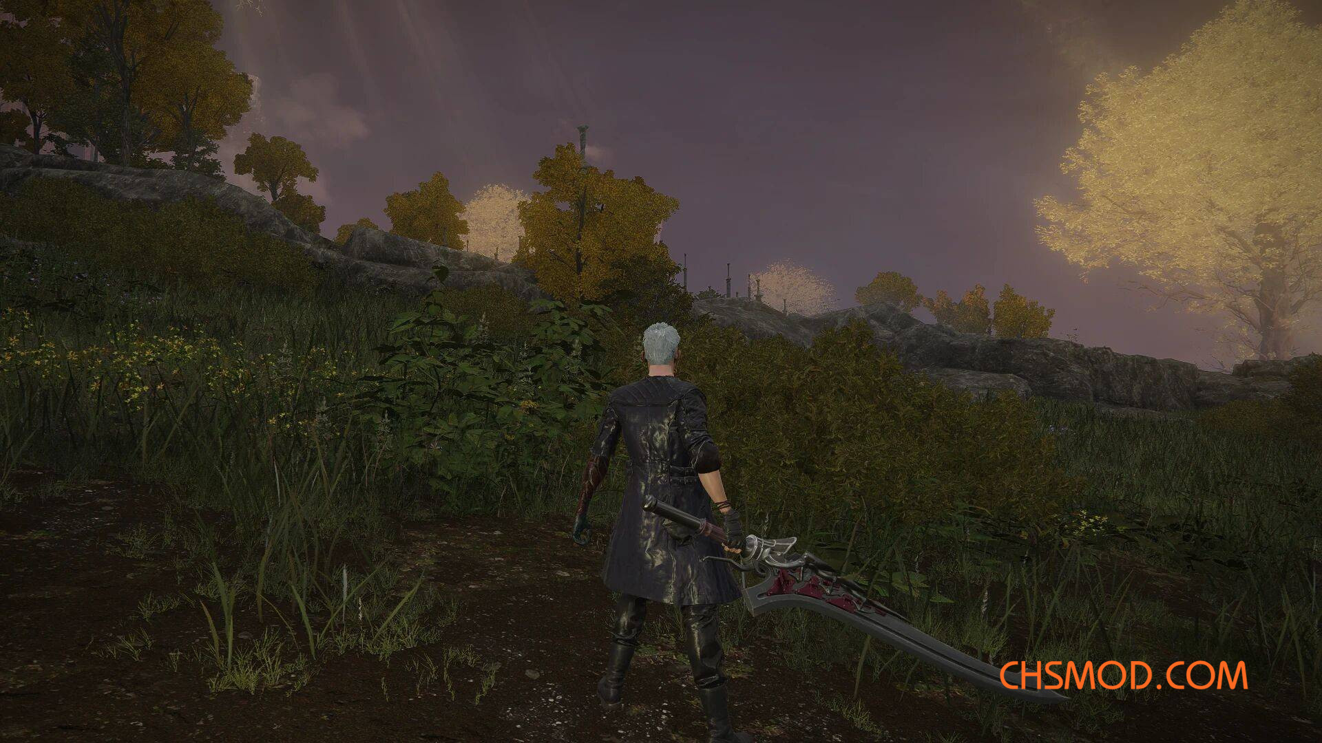 《艾尔登法环》鬼泣绯红女皇MOD