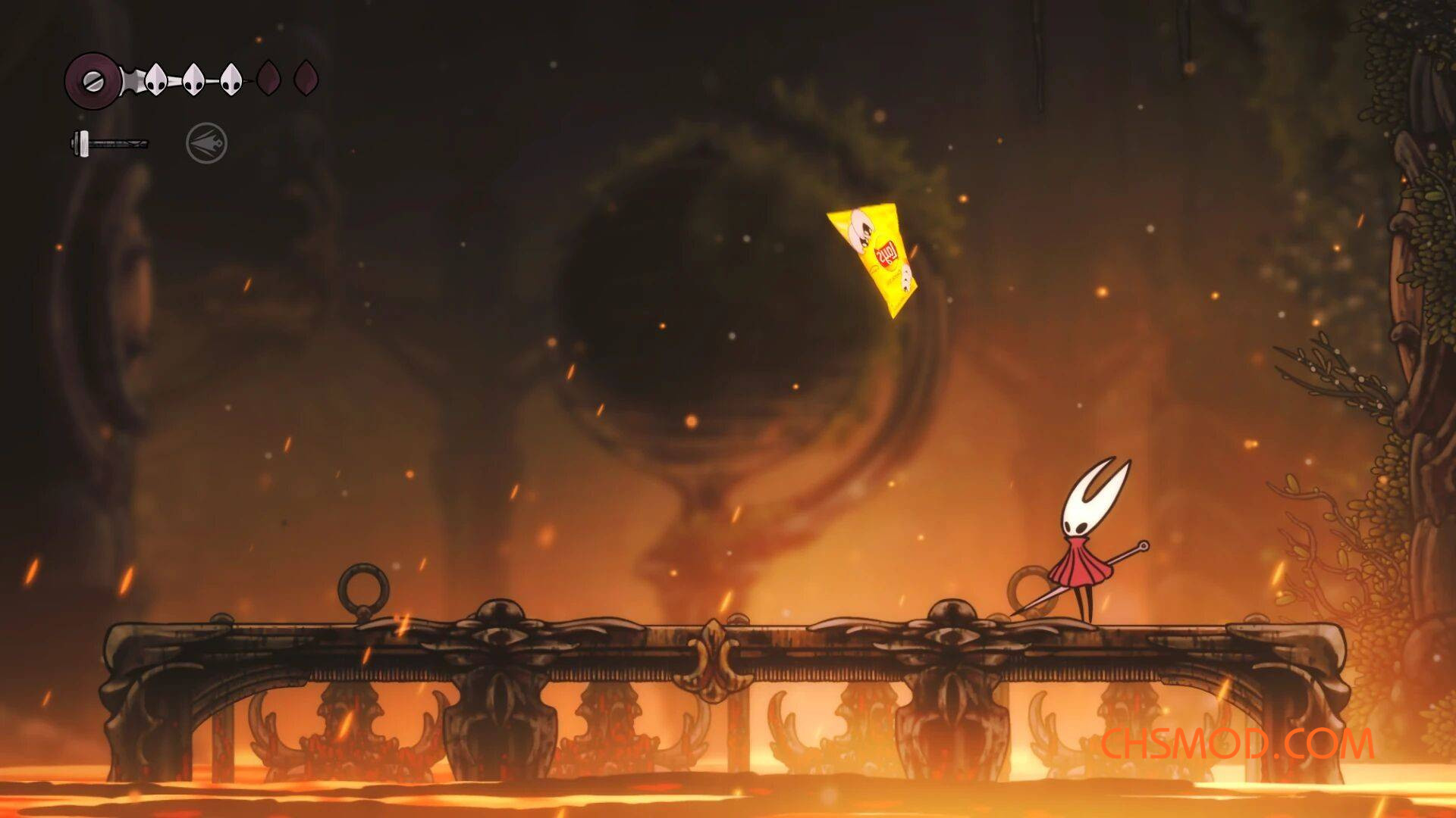 《空洞骑士：丝之歌》乐事薯片替换蕾丝MOD