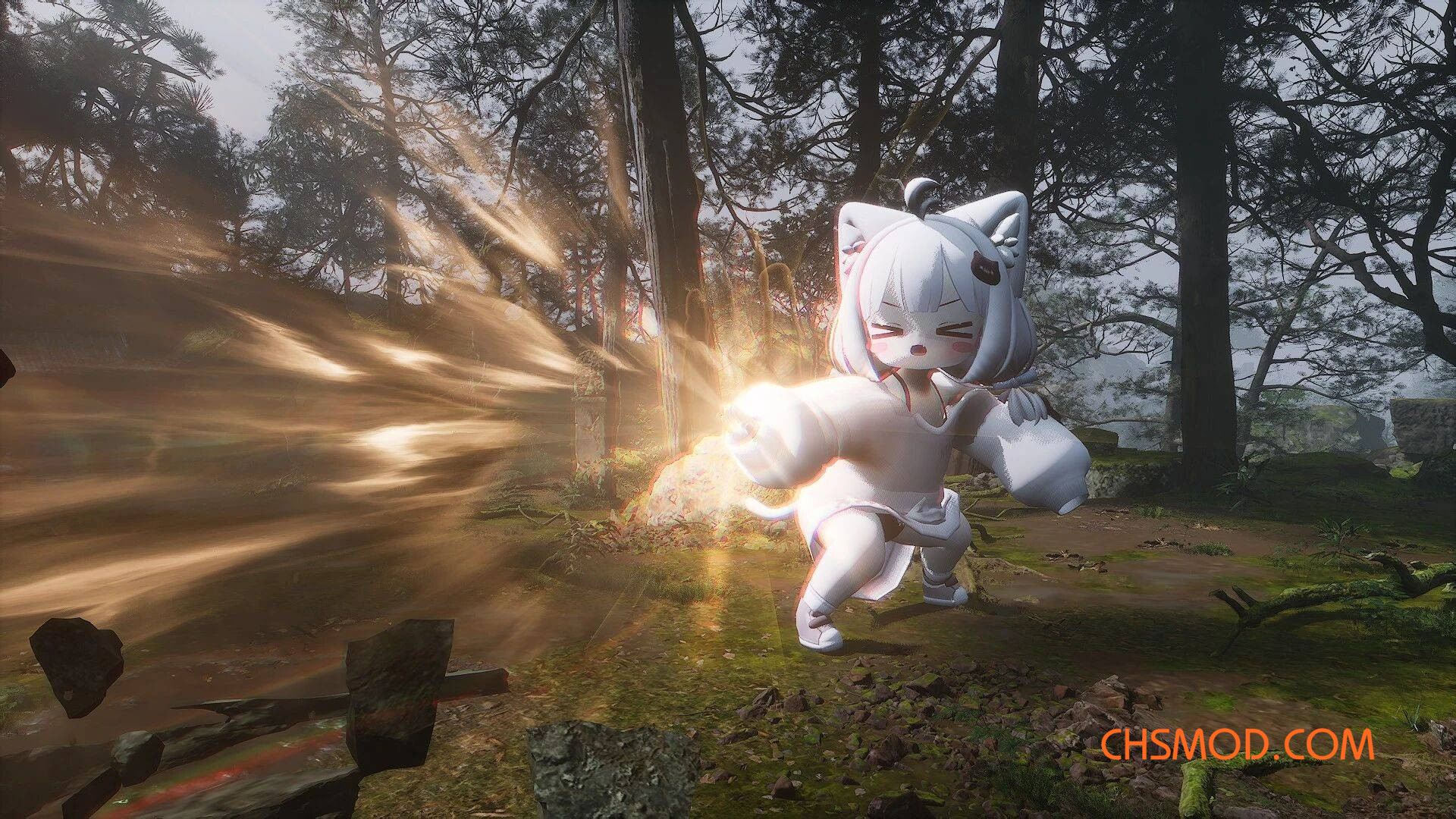 《黑神话：悟空》猫娘麻薯替换幽魂MOD