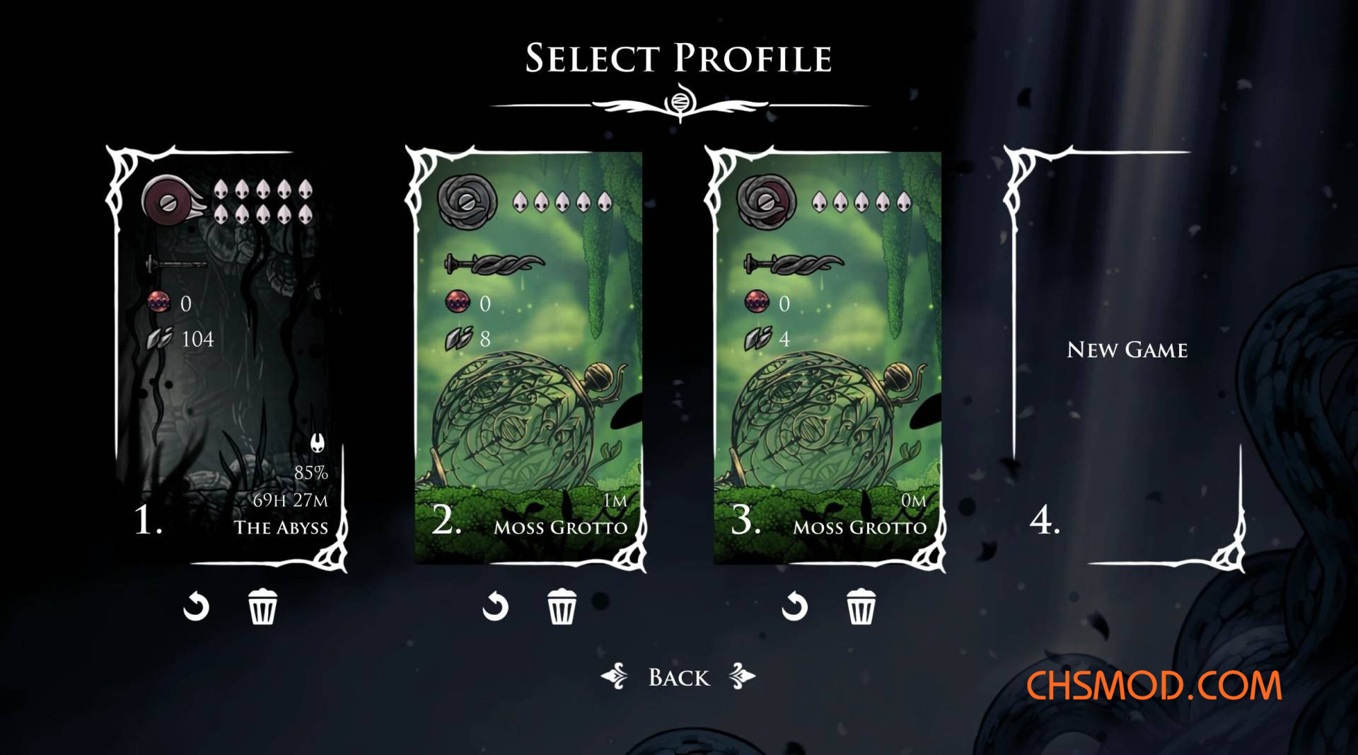 《空洞骑士：丝之歌》诅咒外壳模式MOD